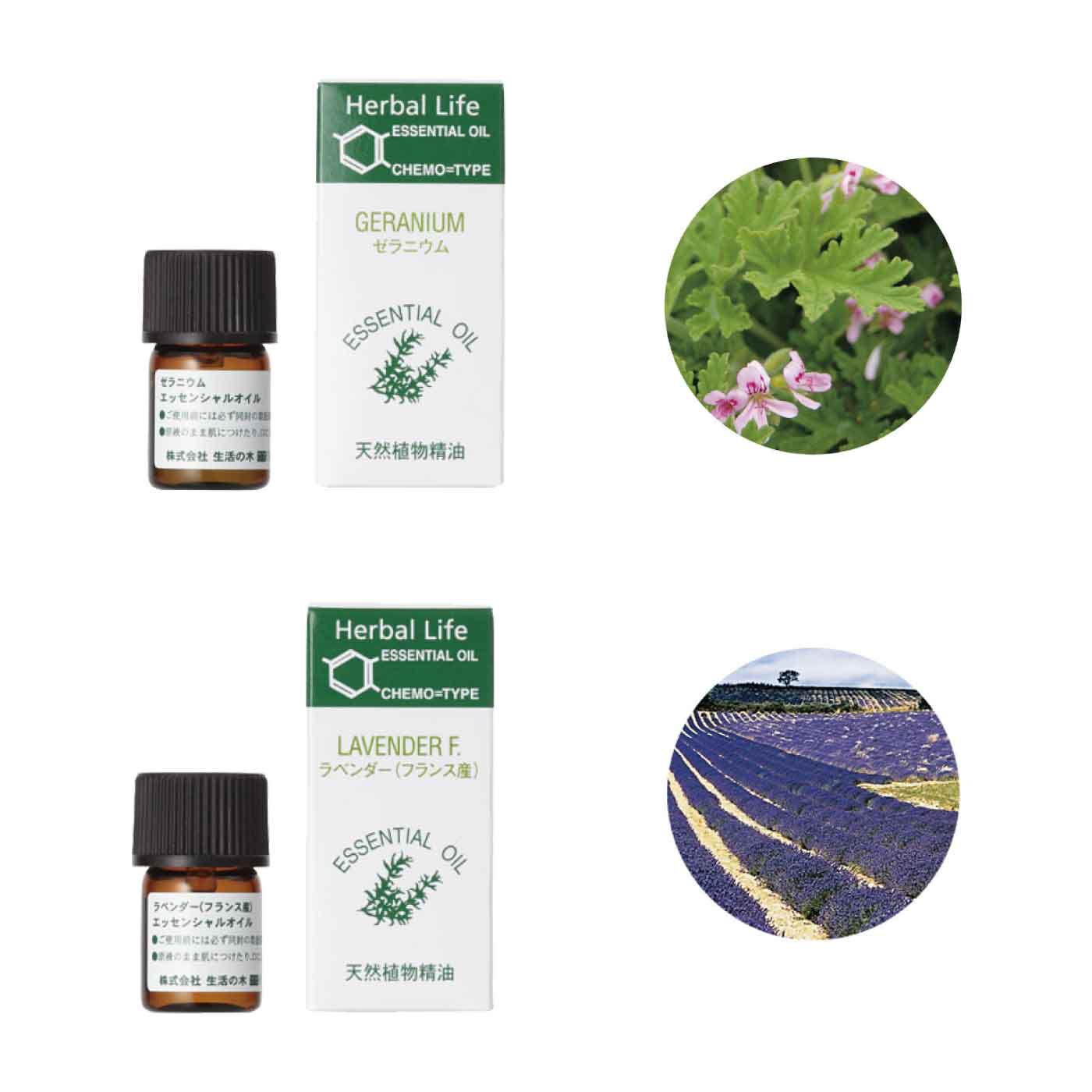 エッセンシャルオイルセット（樹木系/ティートゥリー、ユーカリ