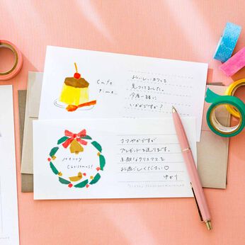 ミニツク | 簡単デコレーションマスキングテープちぎり絵