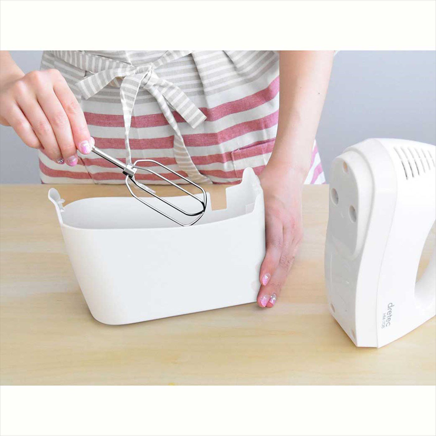 ミニツク|パワーと使いやすさを兼ね備えた 優秀ハンドミキサー