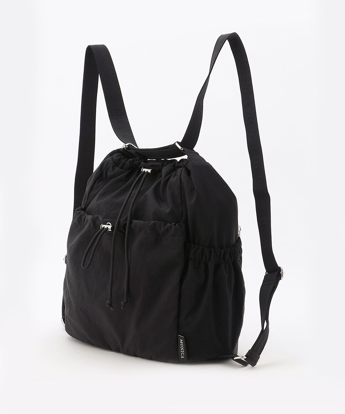 ミニツク|リュックにもなる　２－ＷＡＹドロストショルダーバッグ