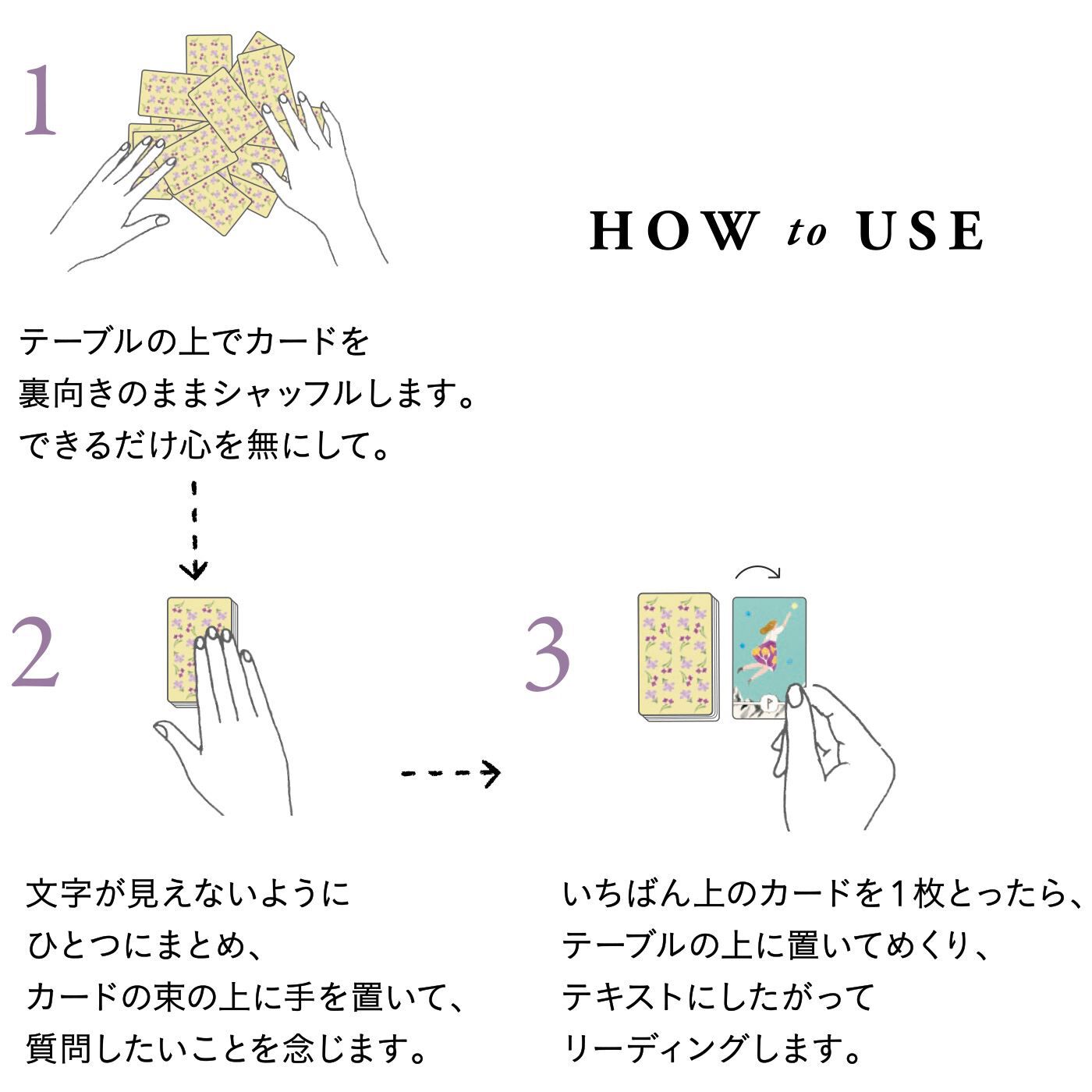 ミニツク|古代北欧から伝わる占い入門 花のルーンカード占いレッスン