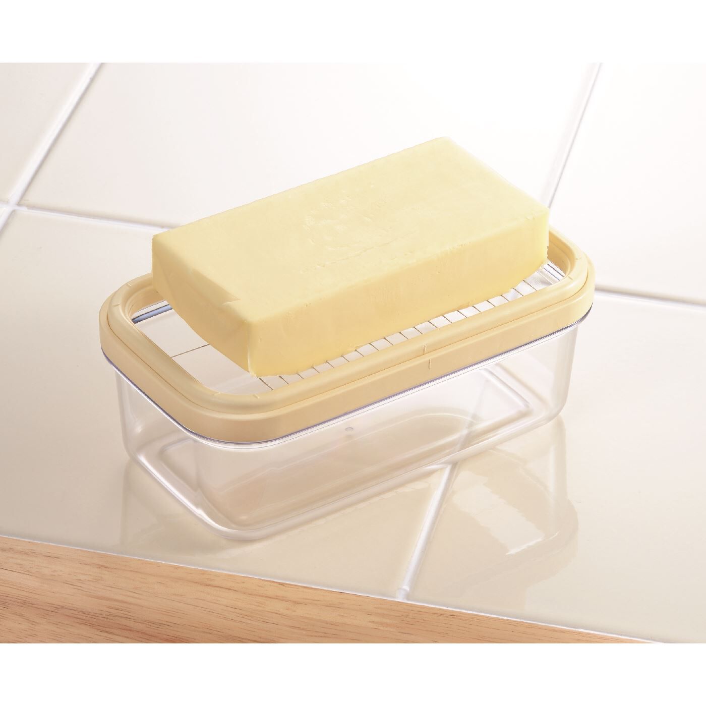 ミニツク|かたまりバターを一気にカット すごワザ バターケース