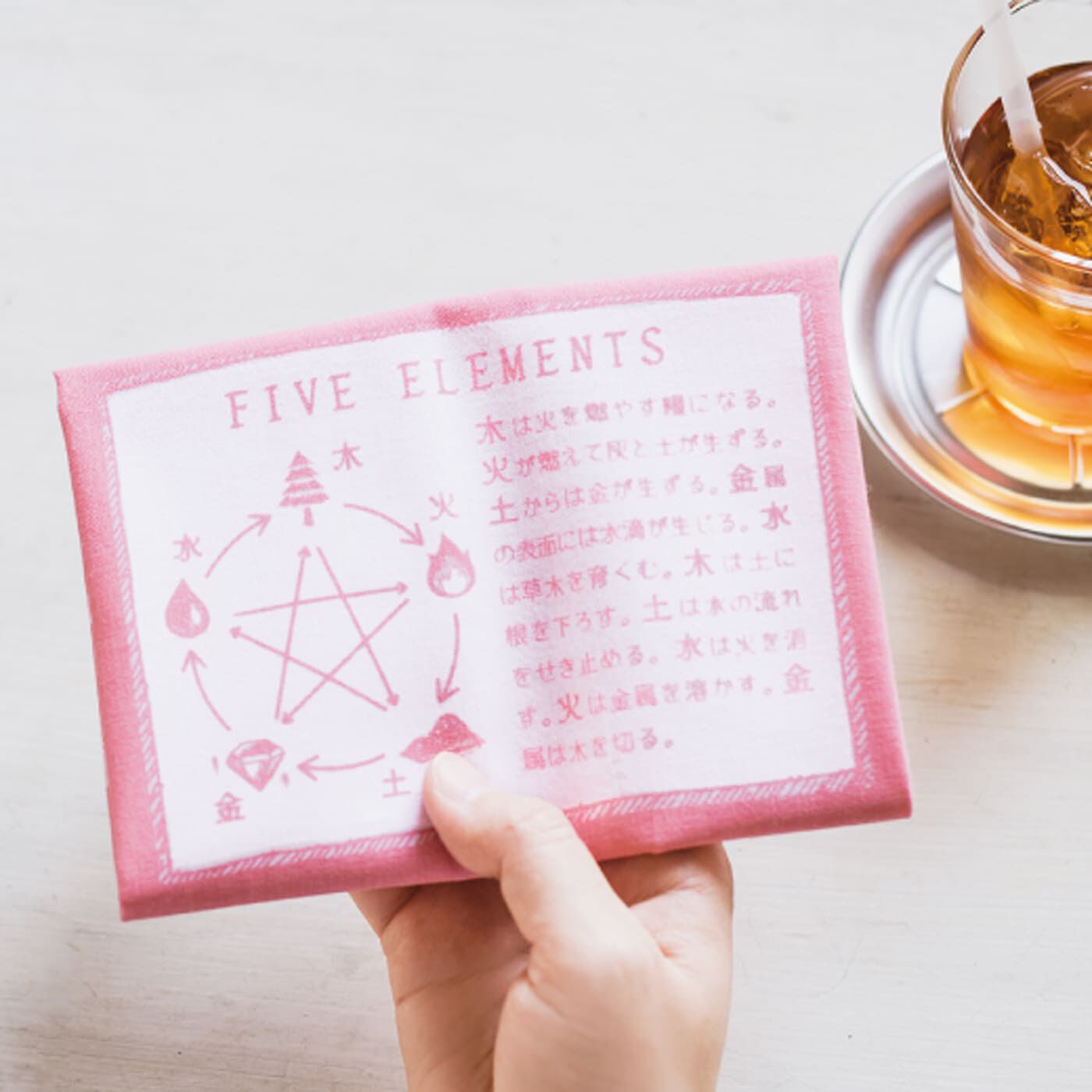 ミニツク|こっそり五行を確認できる 秘密の開運手ぬぐいの会