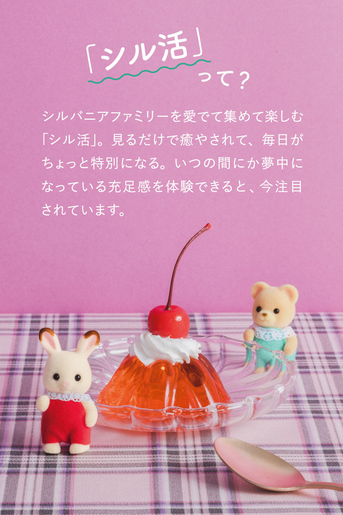 ミニツク|【初回半額】大人のための「小さな推し活」 シルバニアファミリーを楽しむプログラム［6回予約プログラム］
