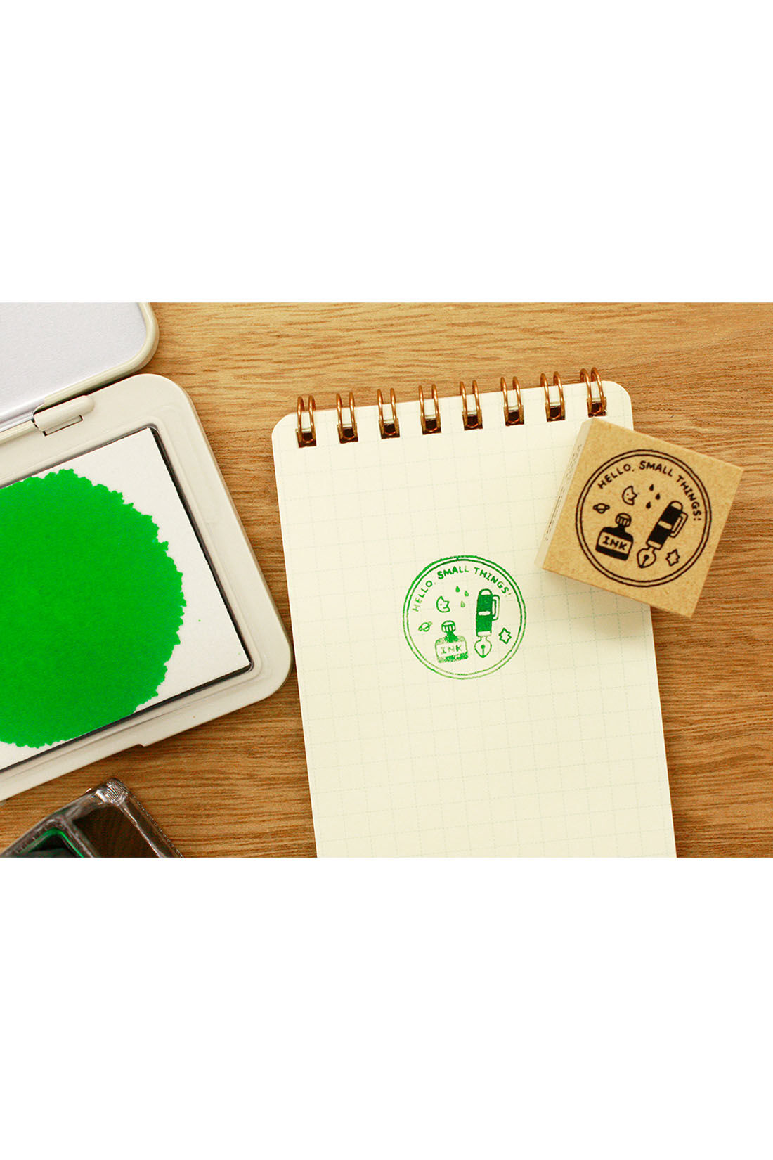 ミニツク|お気に入りインクでハンコが押せる　ＩＮＫ　ＢＩＹＯＲＩ　スタンプ台