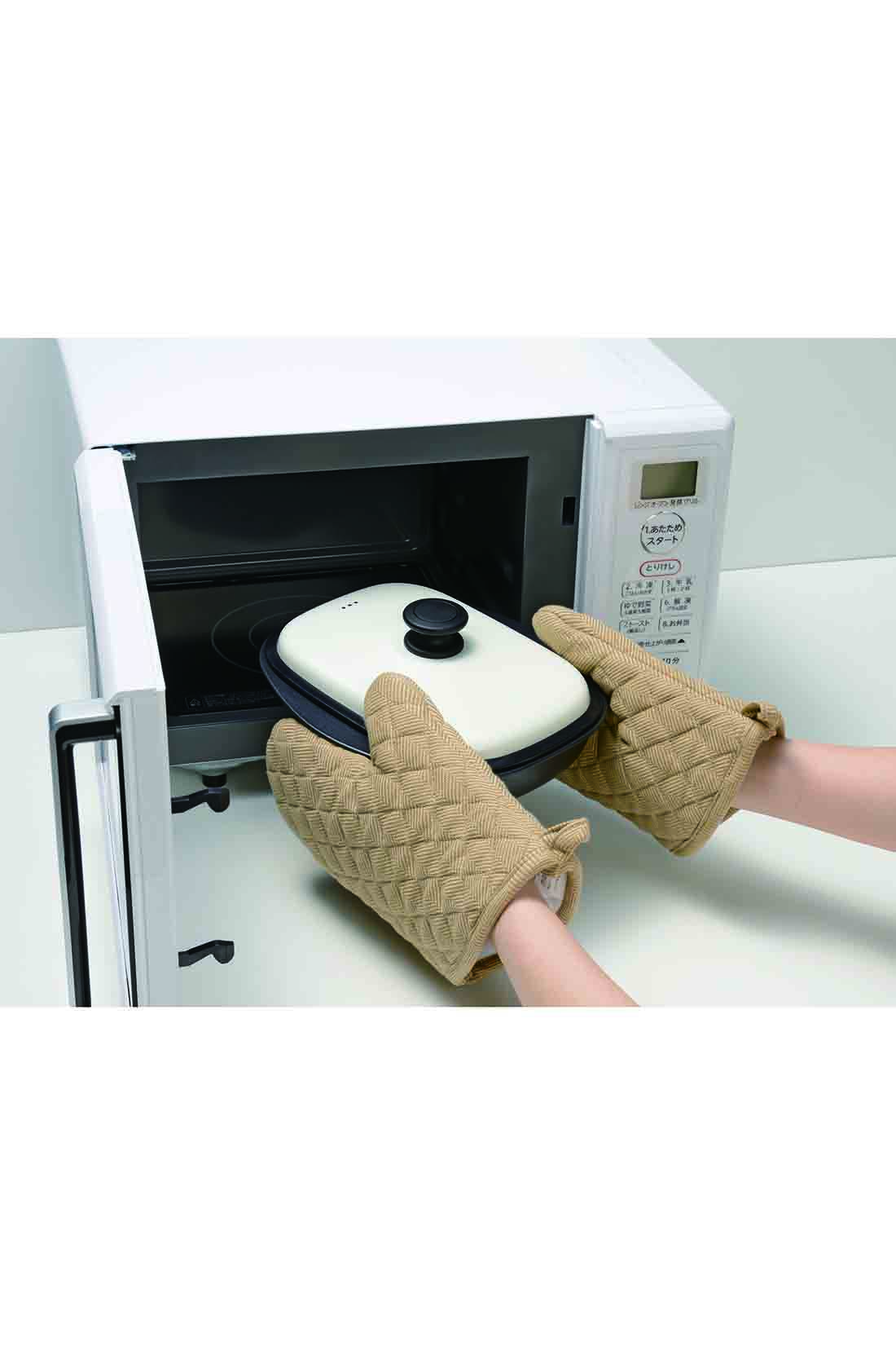 ミニツク|【6月分以降よりお届け】レンジでパリッと焼き料理 1つで7役 レンジパン