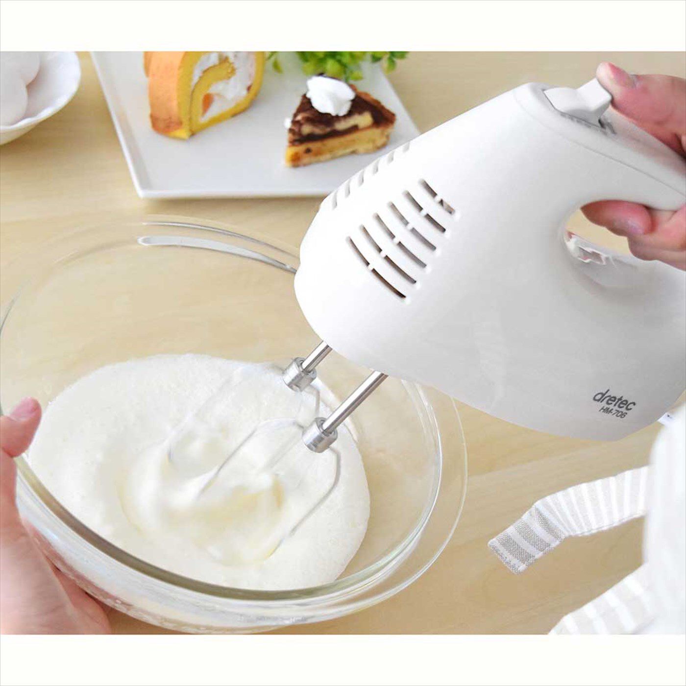 ミニツク|パワーと使いやすさを兼ね備えた 優秀ハンドミキサー