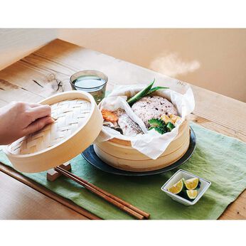 ミニツク | 素材のおいしさ味わえる竹せいろ〈１８ｃｍ〉