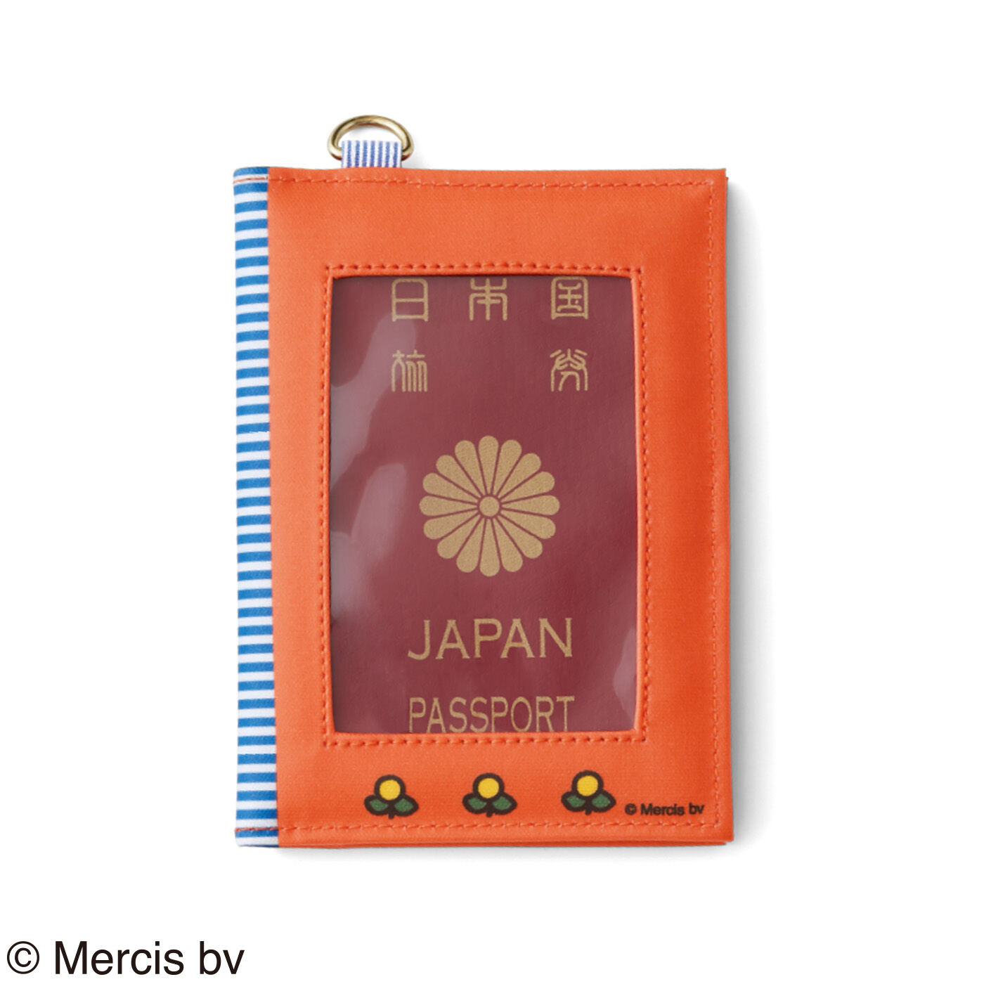 C.C.P|CCP×ディック・ブルーナ　バリアフリー　両面窓の手帳ケース〈ロッテ〉|パスポートもぴったりなサイズです。