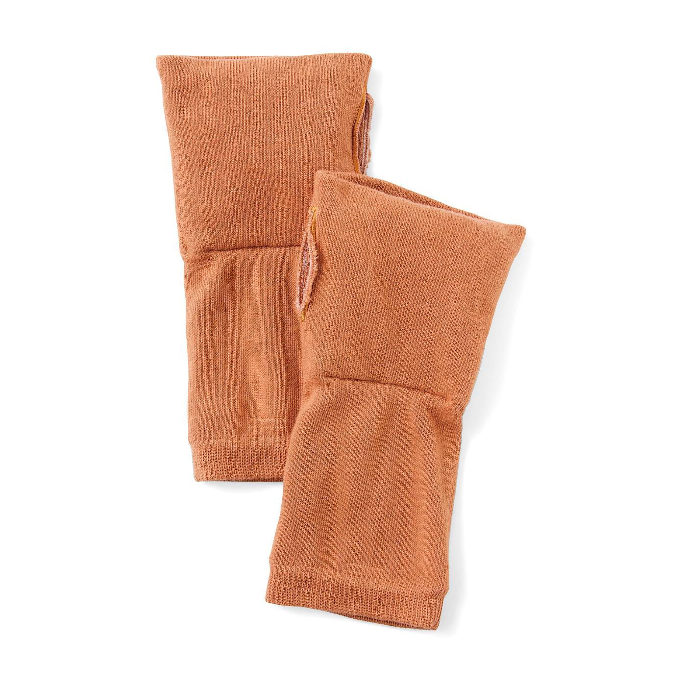 CCP|C.C.P 手もとに真綿が入った ふんわりあったか まわたんぽ(R) アームウォーマーの会|〈テラコッタ〉 CCP|C.C.P 手もとに真綿が入った ふんわりあったか まわたんぽ(R) アームウォーマーの会|〈テラコッタ〉