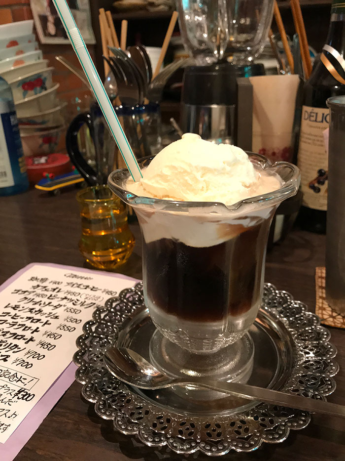 コーヒーフロート