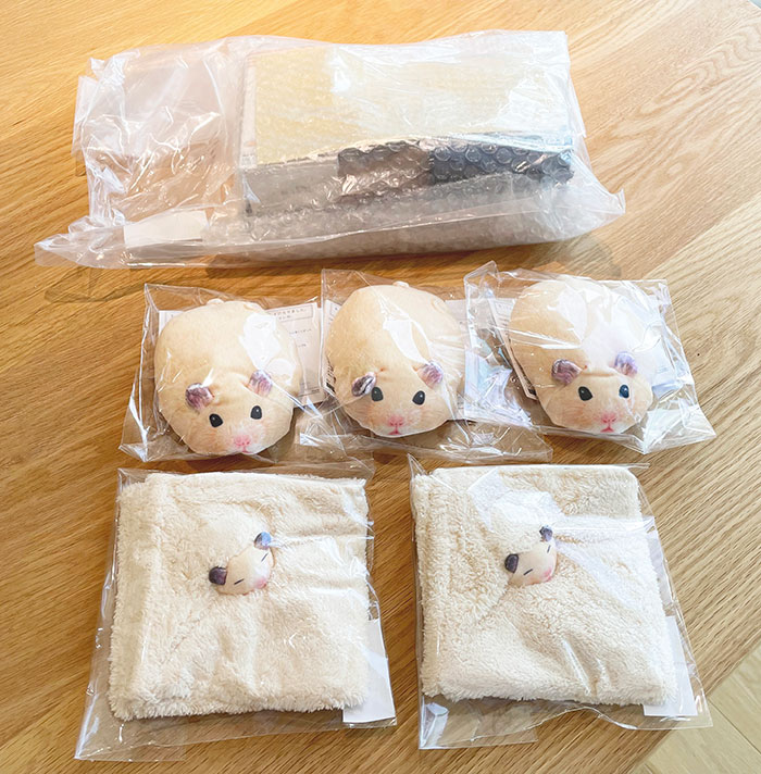 届いたものたち
