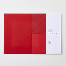 OSYAIRO 紙の専門商社竹尾が選ぶ　色を楽しむ紙セットの会〈赤〉