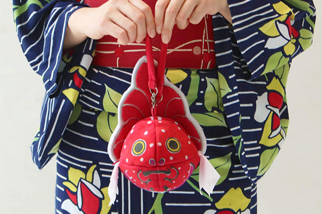 YOU+MORE! いつでもお祭り気分 青森の伝統工芸士とつくった金魚ねぷたポーチ