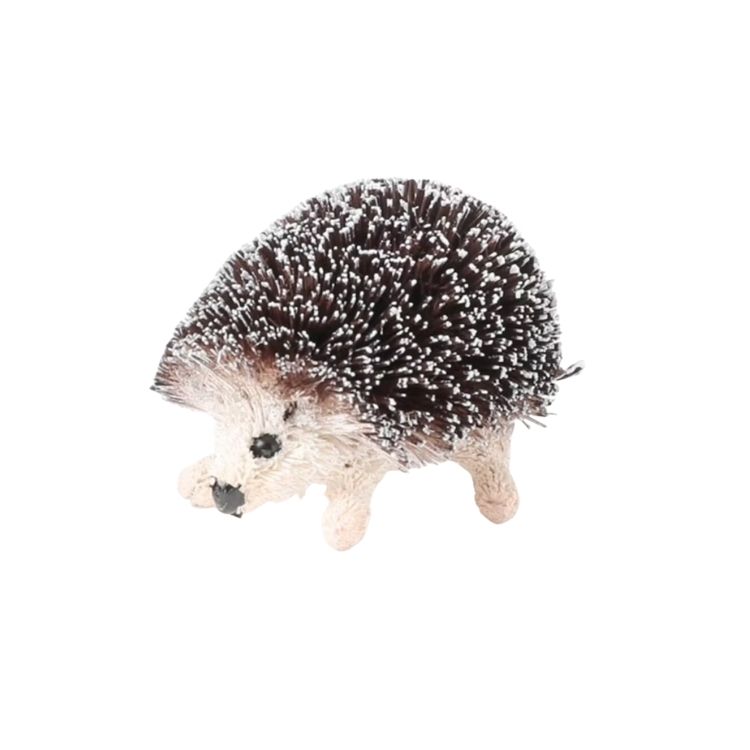 【mensha! SELECT】たわしアニマルオブジェ〈ハリネズミ〉