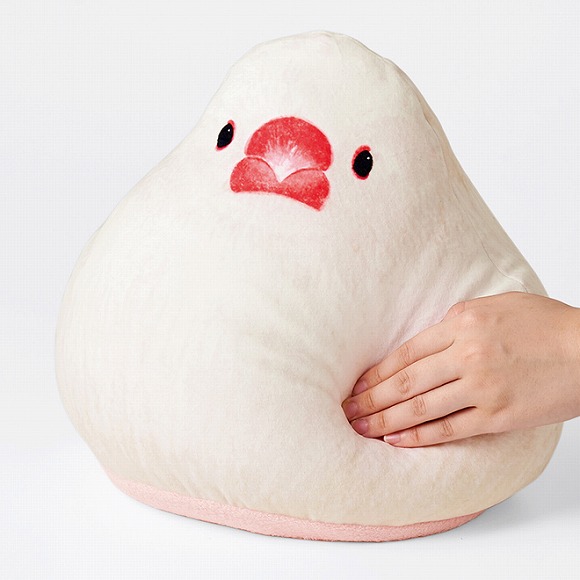 You More 小鳥部 もっちりかわいい おもちみたいな文鳥クッションの会 クッション インテリアファブリック インテリア インテリア小物 インテリア 生活雑貨 おもしろ雑貨 動物雑貨の通販 You More ユーモア