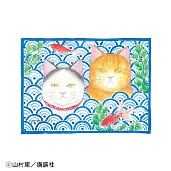 山村東×猫部　地域猫チャリティークリアファイル2022