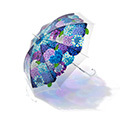 YOU+MORE!　雨空に咲きこぼれる 紫陽花の傘の会