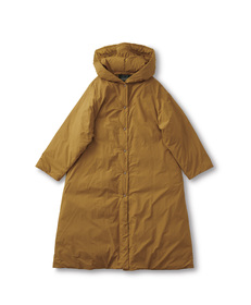 【Pre-order】SUNNY CLOUDS Ultra-Light Down Oversized Hooded Jacket <Ladies> Camel