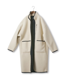 【Pre-order】SUNNY CLOUDS Polar bear style wool boa coat <Mens>