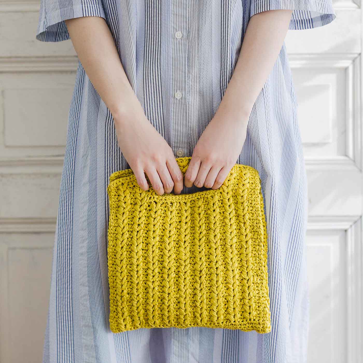 編み物 麻 バッグ キットの通販一覧 | FELISSIMO フェリシモ