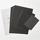 紙の専門商社竹尾が選ぶ色を楽しむ紙セット〈黒〉
