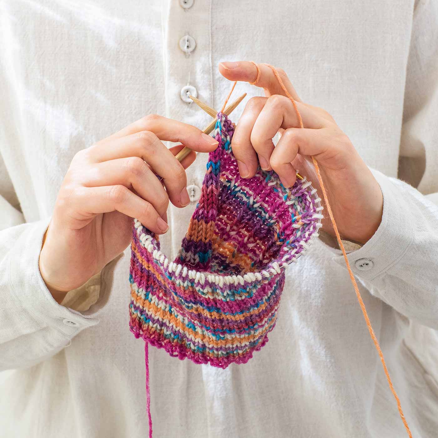 毛糸 で 編む 小物