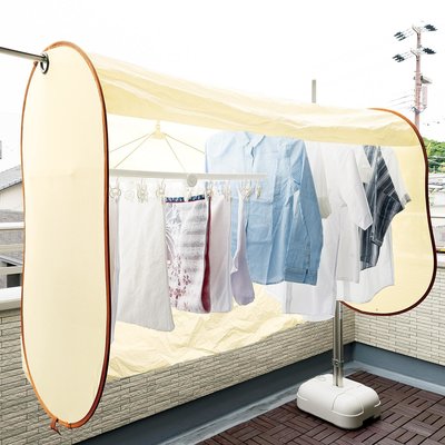 ＜フェリシモ＞ マグネットでピタ! 物干しスペースを増設できる 浴室乾燥に便利な竿ホルダー