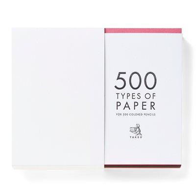 ＜フェリシモ＞ 500色の色えんぴつ TOKYO SEEDS 紙の専門商社 竹尾が選ぶ 500種類の紙セットの会