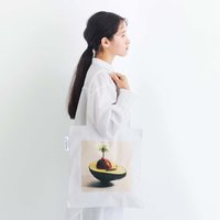 ＜フェリシモ＞ ミニチュアライフの田中さんと作った 見立て作品とお散歩する 大きめトートバッグの会画像