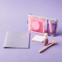 ＜フェリシモ＞ 使う楽しみを毎日に 色で元気に心が弾む推し色文具〈ラベンダー&ピンク〉画像