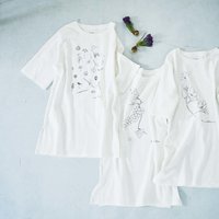 ＜フェリシモ＞ Live love cottonプロジェクト el: ment×Yuko Yamamoto 平和が実る瞬間 オーガニックコットンTシャツの会画像