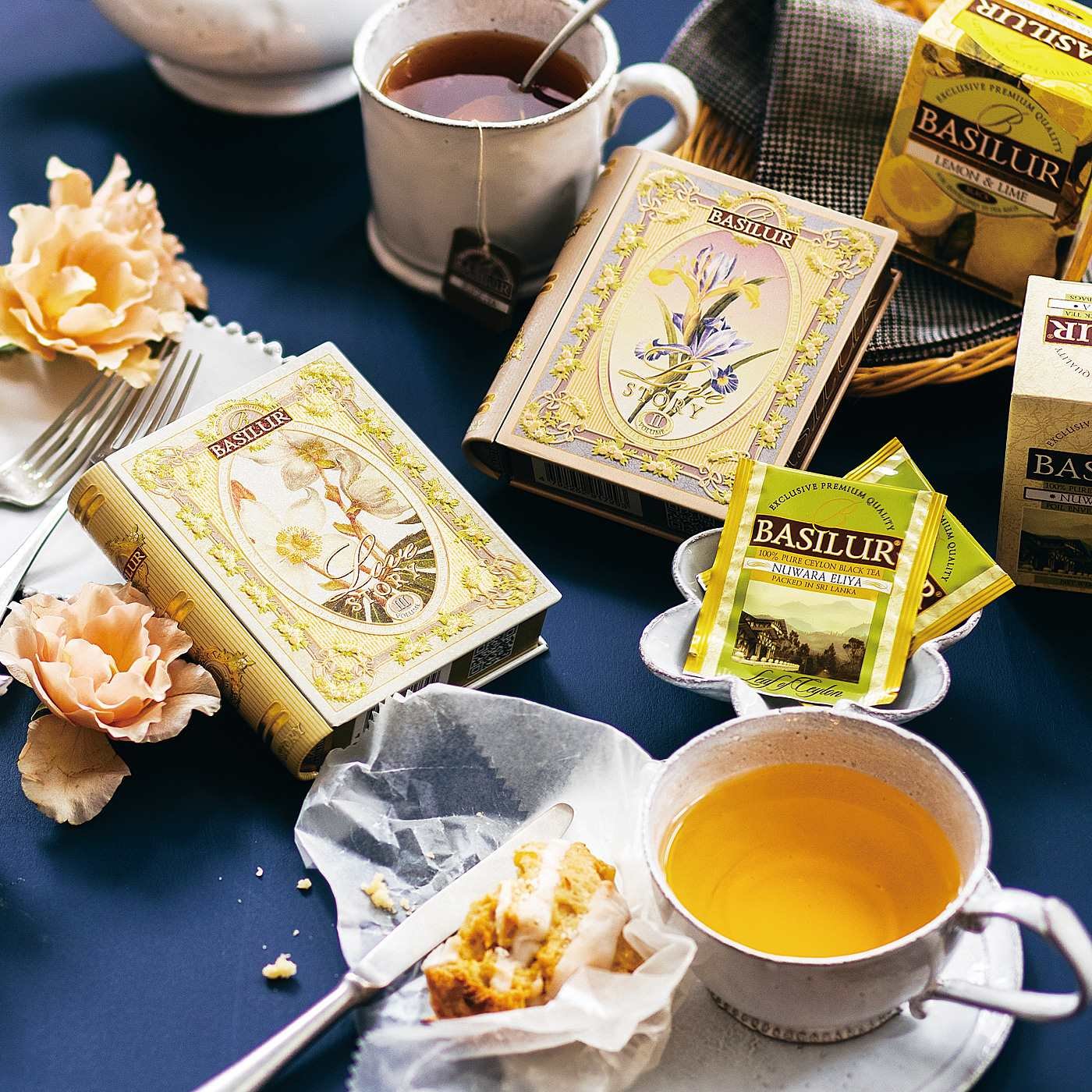 紅茶の国スリランカから　～バシラーティー　物語が生まれる　ミニチュアティーブック