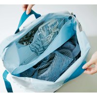 フェリシモ 洗濯物の持ち運びにも便利 ハンガーすっきりおまとめバッグ