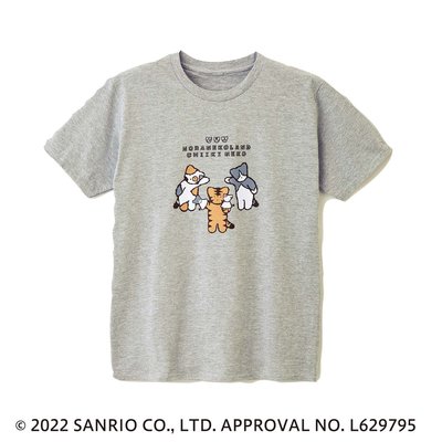 ＜フェリシモ＞ ノラネコランド×猫部 地域猫チャリティーTシャツ2022