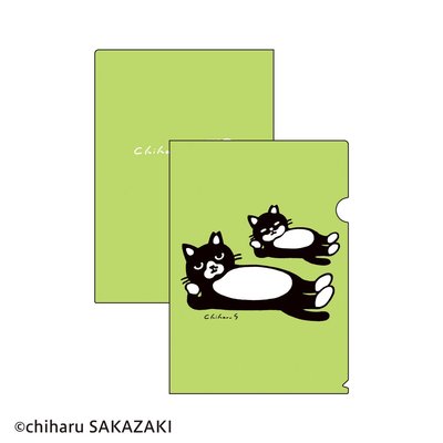 ＜フェリシモ＞ 坂崎千春×猫部 地域猫チャリティークリアファイル2022