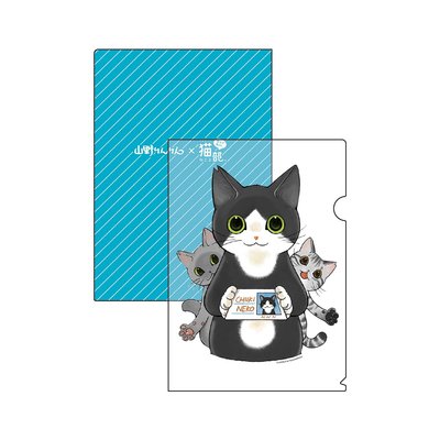 ＜フェリシモ＞ Aimi Shinohara×猫部 地域猫チャリティークリアファイル2022