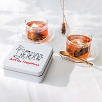 ＜フェリシモ＞ AIM医学研究支援 チャリティー缶入り紅茶