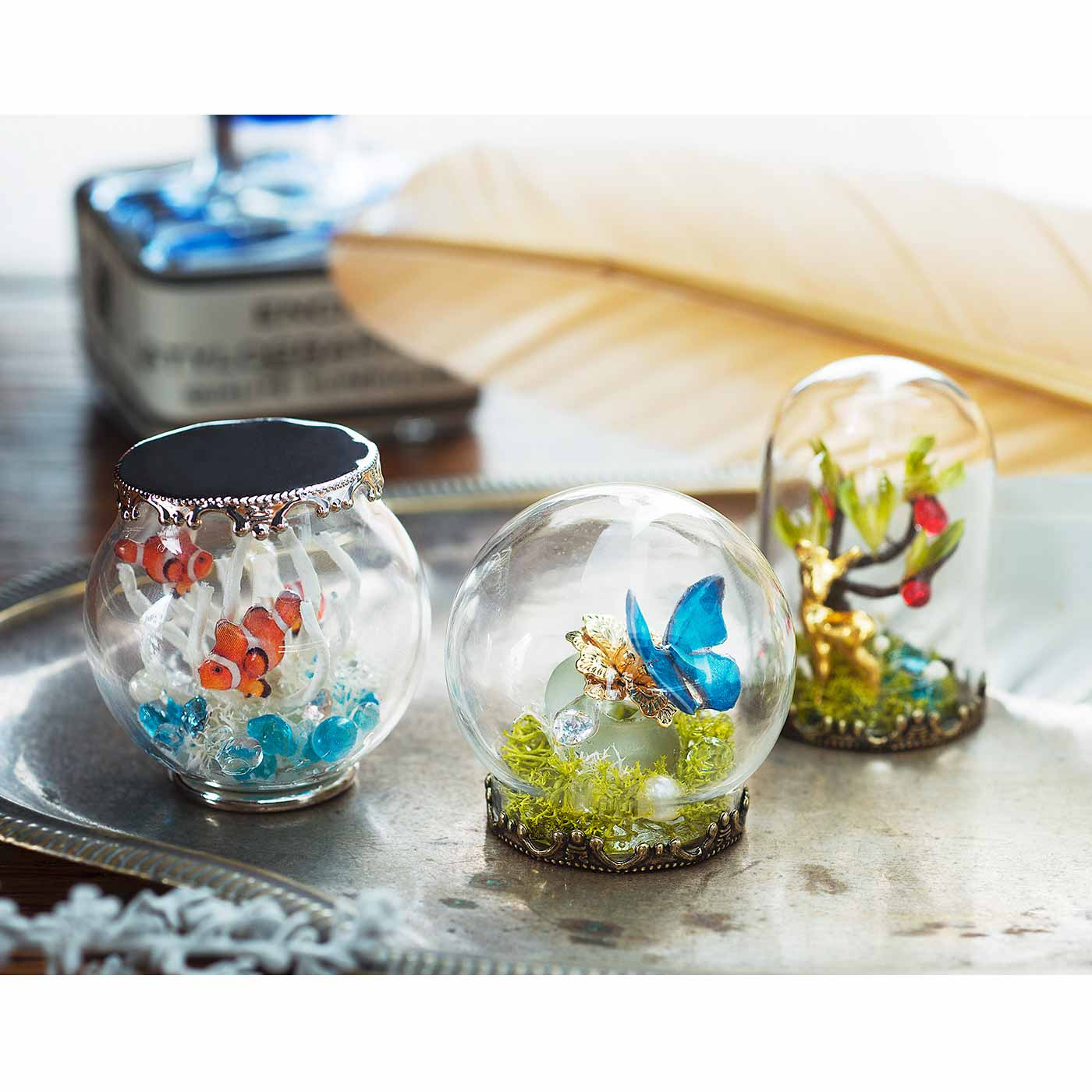 時をとじ込めた海と森の風景 Uvレジンで彩る 小さなガラスドームの会 手芸 手づくりキット 手芸 手づくりキット ハンドメイド 雑貨の通販 Couturier クチュリエ