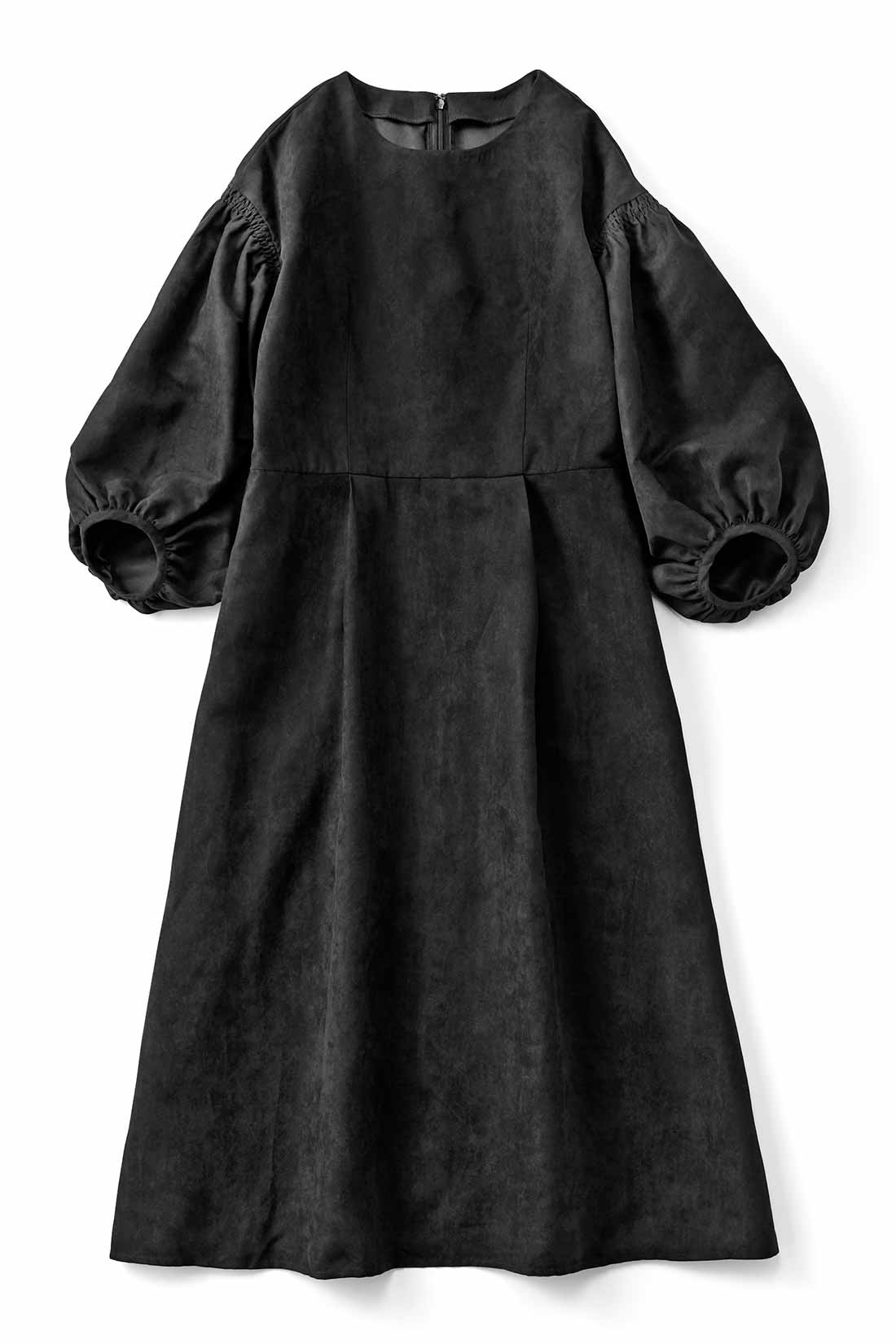 たーーっぷりボリューム袖のブラックドレス ワンピース ワンピース チュニック レディースファッション レディースファッション 洋服の通販 シロップ