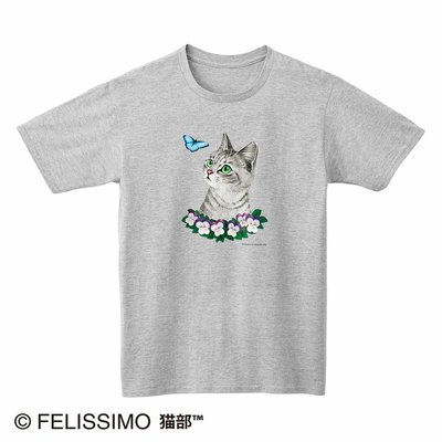 ＜フェリシモ＞ ポムポムプリン×猫部 地域猫チャリティーTシャツ2021