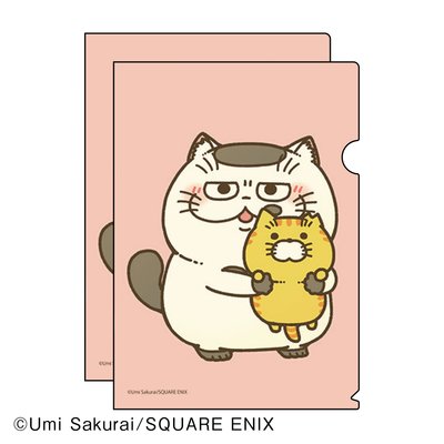  桜井海×猫部 地域猫チャリティークリアファイル2021