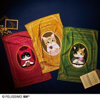＜フェリシモ＞ 童話の世界 猫が主役のマルチタオルの会