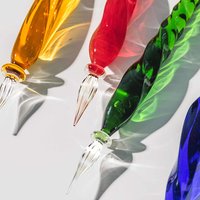 ＜フェリシモ＞ やさしい透明感が美しい ヴェネチアングラスのガラスペンの会画像