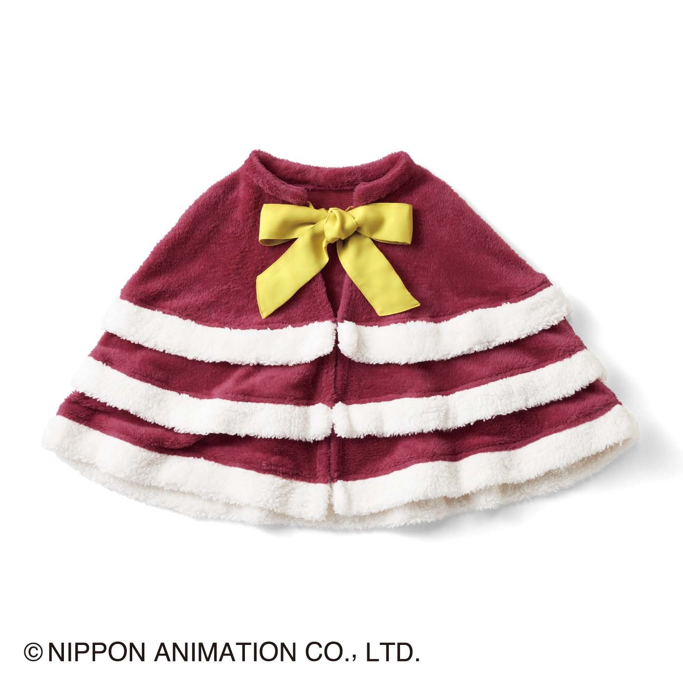 世界名作劇場×フェリシモ　小公女セーラ プリンセスセーラのコートをイメージした暖かケープ 〈プリンセスピンク〉