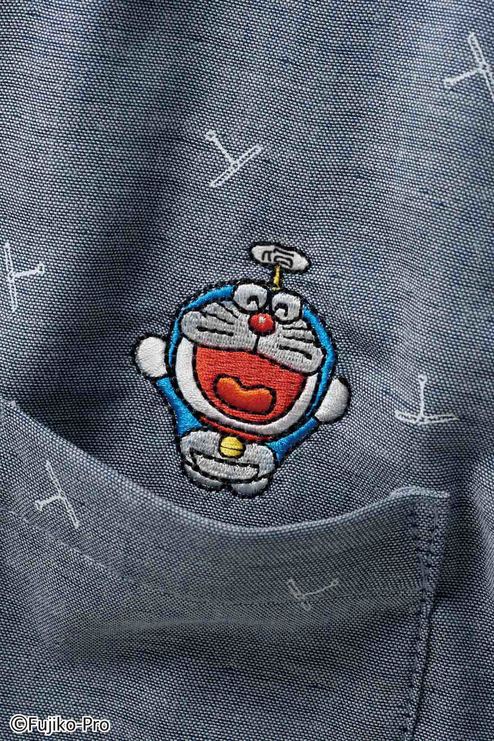 ドラえもん 大人もキュンとする 着心地抜群 レディース伸びシャツ シャンブレー シャツ ブラウス トップス レディースファッション レディースファッション 洋服の通販 Live In Comfort リブ イン コンフォート