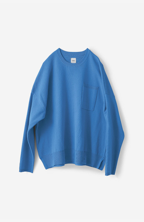 Avecmoi オーバーニットセーター ブルー ニット セーター トップス レディースファッション レディースファッション 洋服の通販 Avecmoi アヴェクモワ