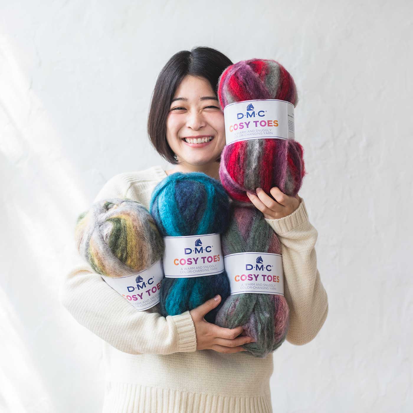 最新モデルが入荷 ブランケットが編めるキット 毛糸8色9玉セット 超美品