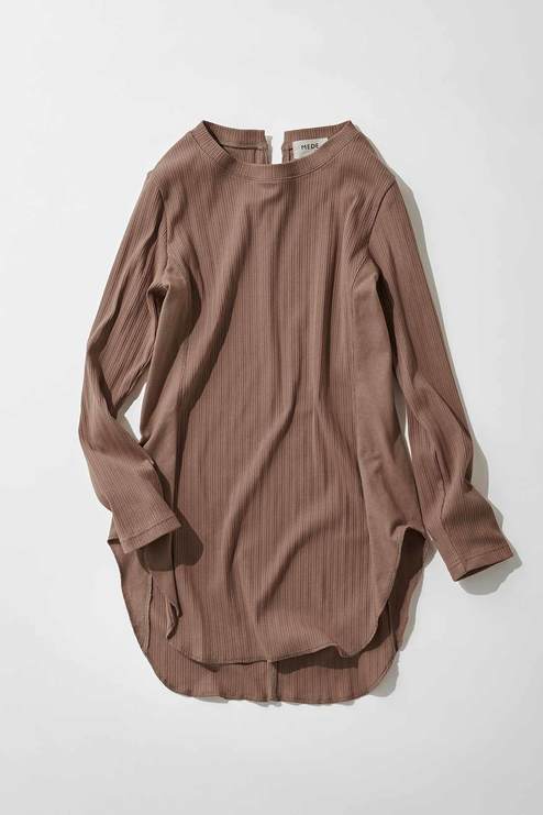 Mede19f リブカットソーロングトップス モカブラウン Tシャツ カットソー トップス レディースファッション レディースファッション 洋服の通販 Mede19f メデ ジュウキュウ Mede19f リブカットソーロングトップス モカブラウン Tシャツ カットソー トップス レディースファッション レディースファッション 洋服の通販 Mede19f メデ ジュウキュウ