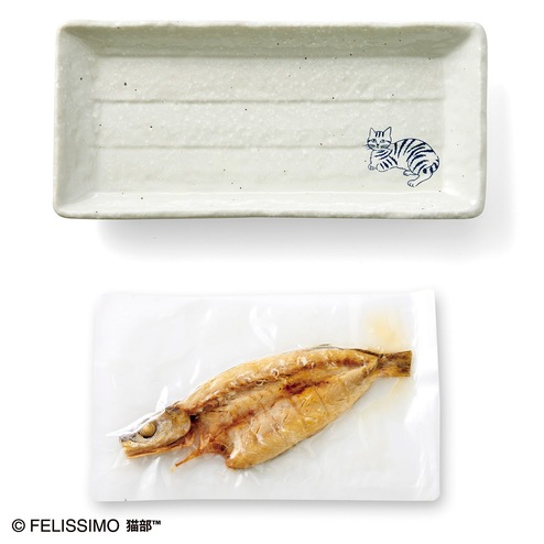 対馬海流で獲れた骨まで食べられる魚と猫柄の美濃焼長角皿 の会 お肉 お魚 食品 猫好きの猫グッズ 猫雑貨の通販 コミュニティ フェリシモ猫部 対馬海流で獲れた骨まで食べられる魚と猫柄の美濃焼長角皿 の会 お肉 お魚 食品 猫好きの猫グッズ 猫雑貨の通販 コミュニティ フェリシモ猫部